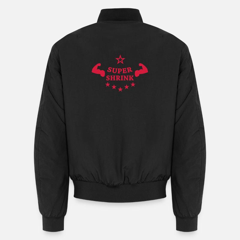 Psychoanalysis Psychoanalytiker Psychanalyse - Unisex Bomber Jacket - black
