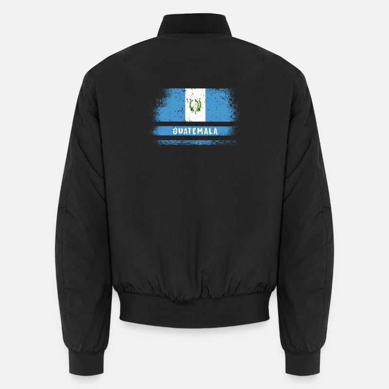 Guatemala Flagge Unisex Bomberjacke