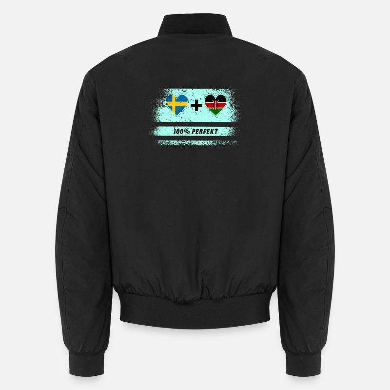 Kenya and Sweden 100% Perfect / Gift Unisex Bomber Jacket
