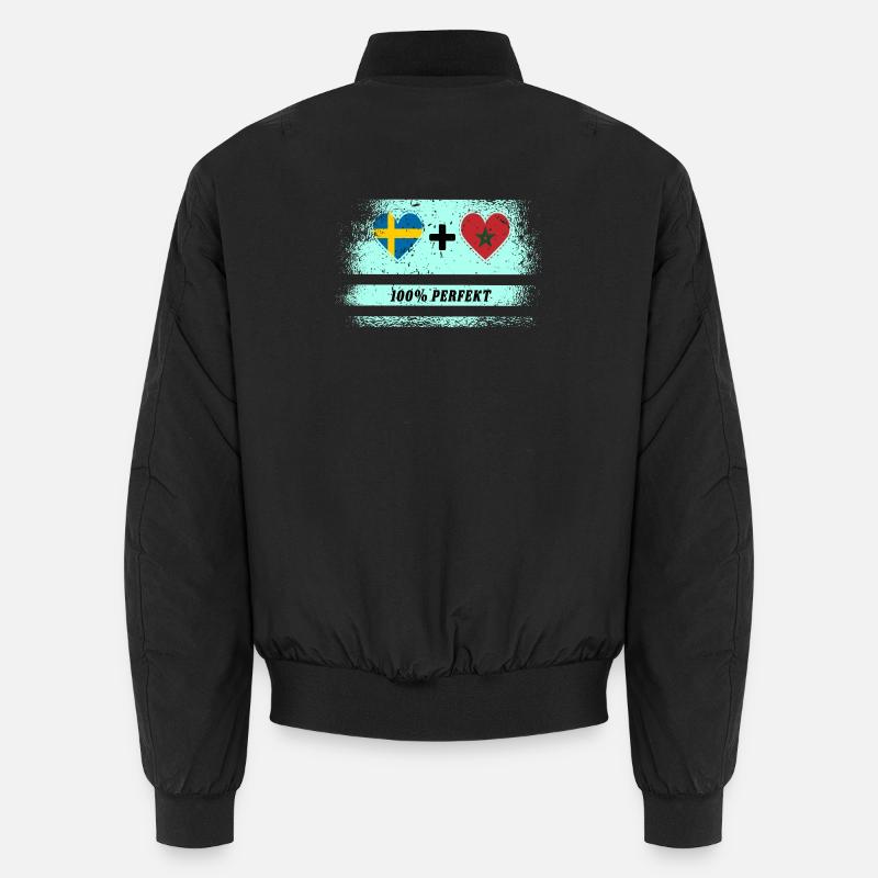 Maroc et Suède 100% Parfait / Cadeau Bomber unisexe