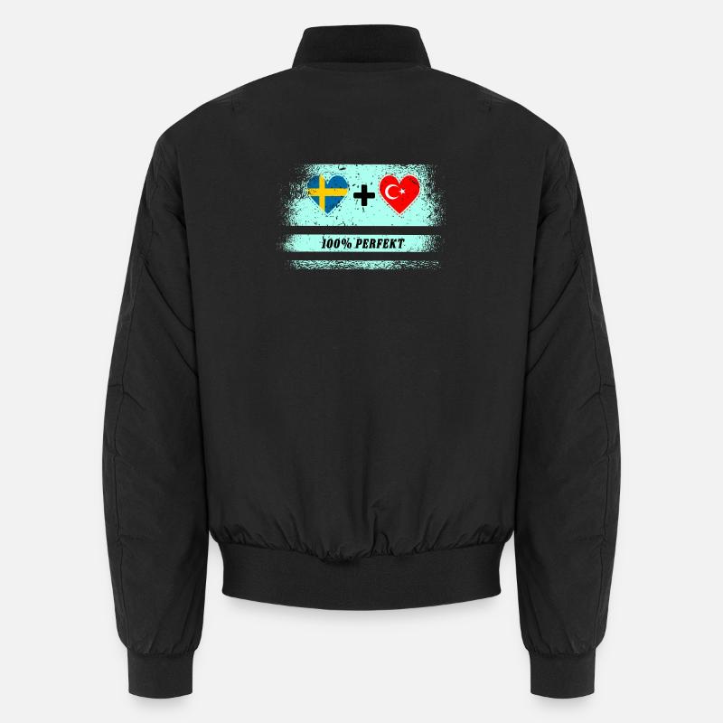 Turkey and Sweden 100% Perfect / Gift Unisex Bomber Jacket