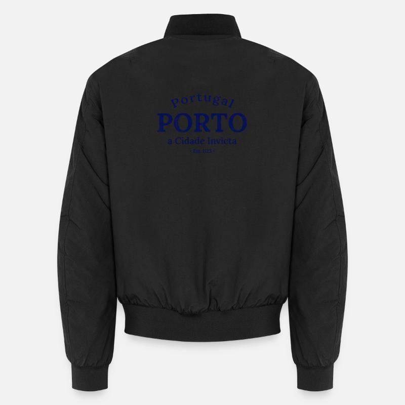 Porto a Cidade Invicta Est 1123 Bomber unisexe