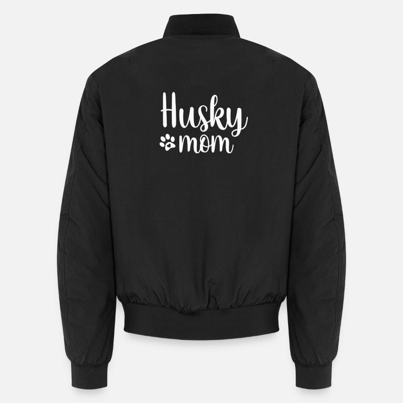 Chien Husky Bomber unisexe