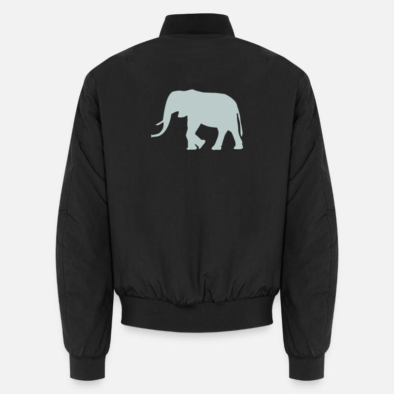 Elefant Unisex Bomberjacke