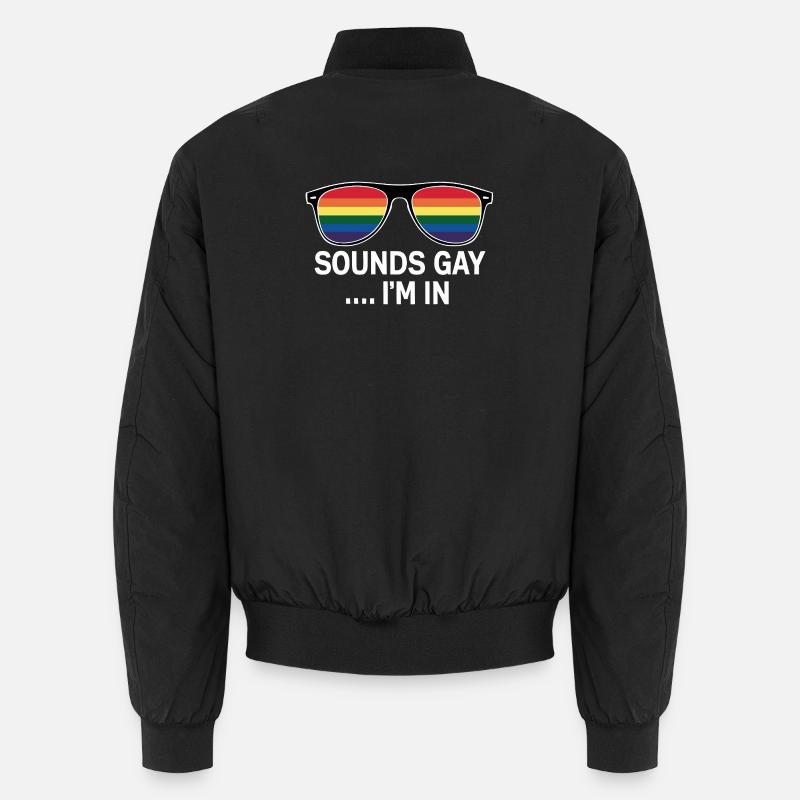 Fun Pride Statement Unisex Bomber Jacket