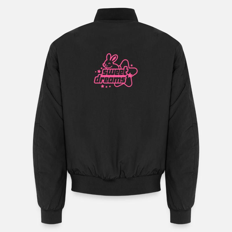 Doux rêves Lapin Néon Bomber unisexe