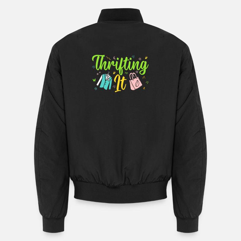 Perift Shopper Thrifting It Friperie Bomber unisexe