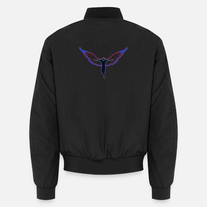 Silhouette de héros de l’aile Bomber unisexe
