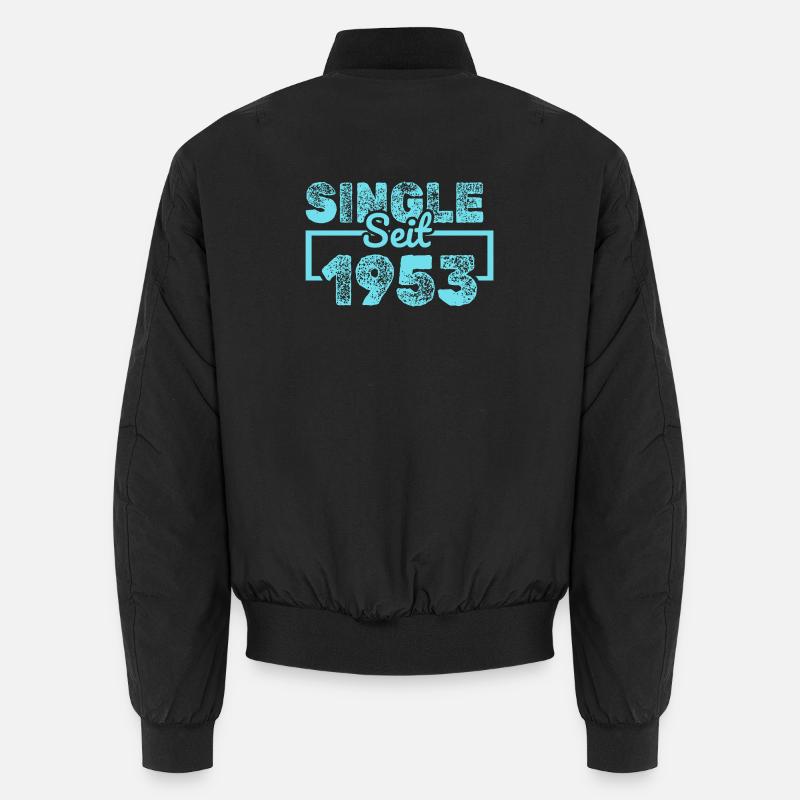 Single 1953 - Unisex Bomberjacke - Schwarz