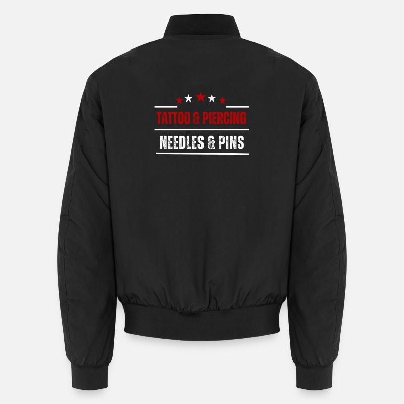 Aiguilles & Épingles Étoiles - Bomber unisexe - noir