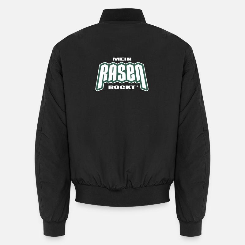 Ma pelouse est géniale - Bomber unisexe - noir