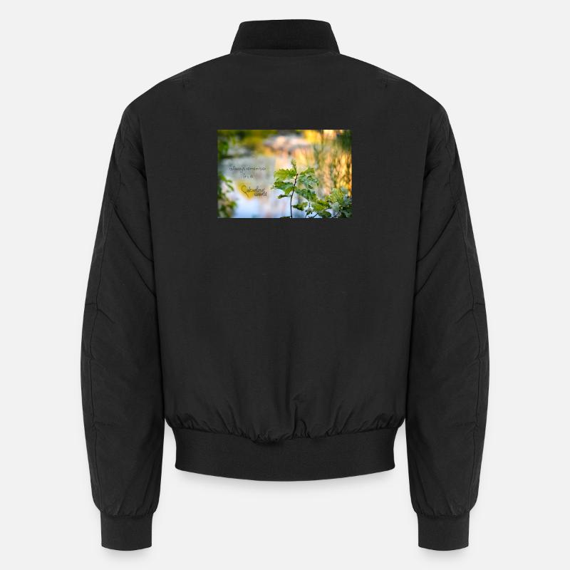 Fabiolous World Goldig - Unisex Bomber Jacket - black