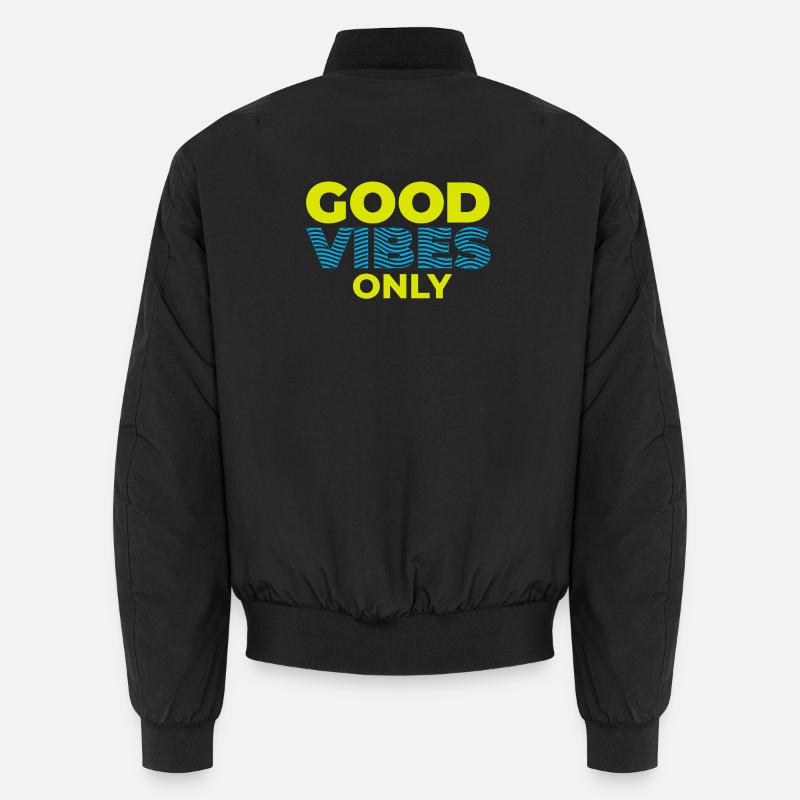 GOOD_VIBES_ONLY_Color Bomber unisexe