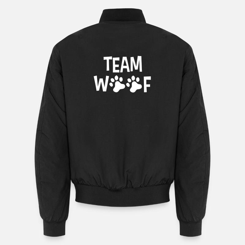 Chiens chiens Bomber unisexe