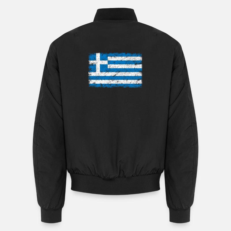 Griechenland Unisex Bomberjacke