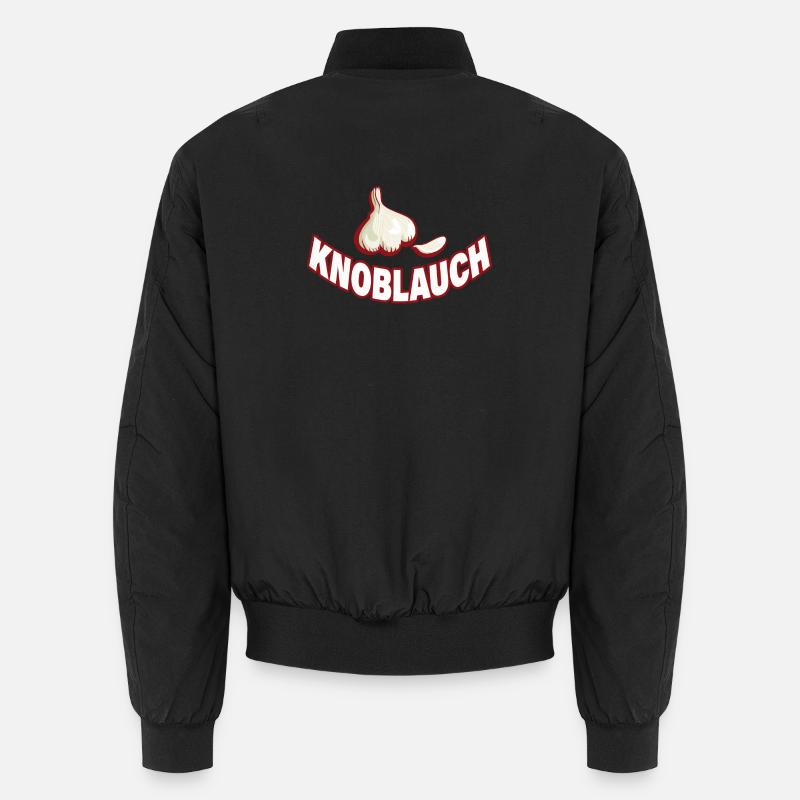 KNOBLAUCH - Unisex Bomberjacke - Schwarz