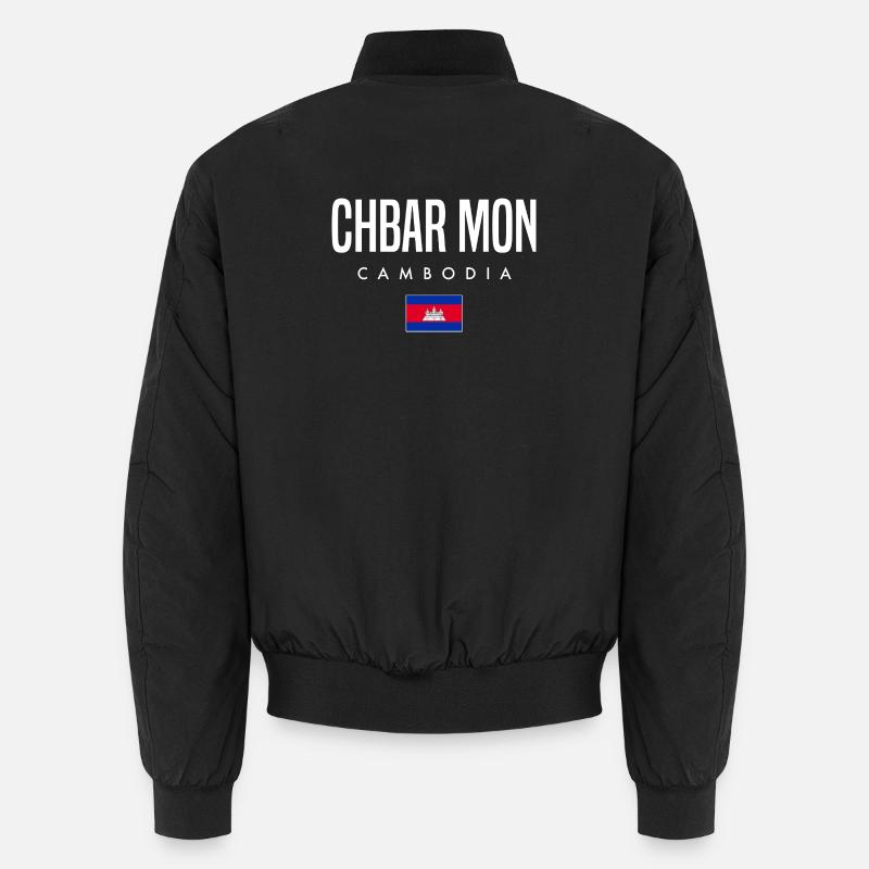 Chbar Mon Kambodscha Khmer Unisex Bomberjacke