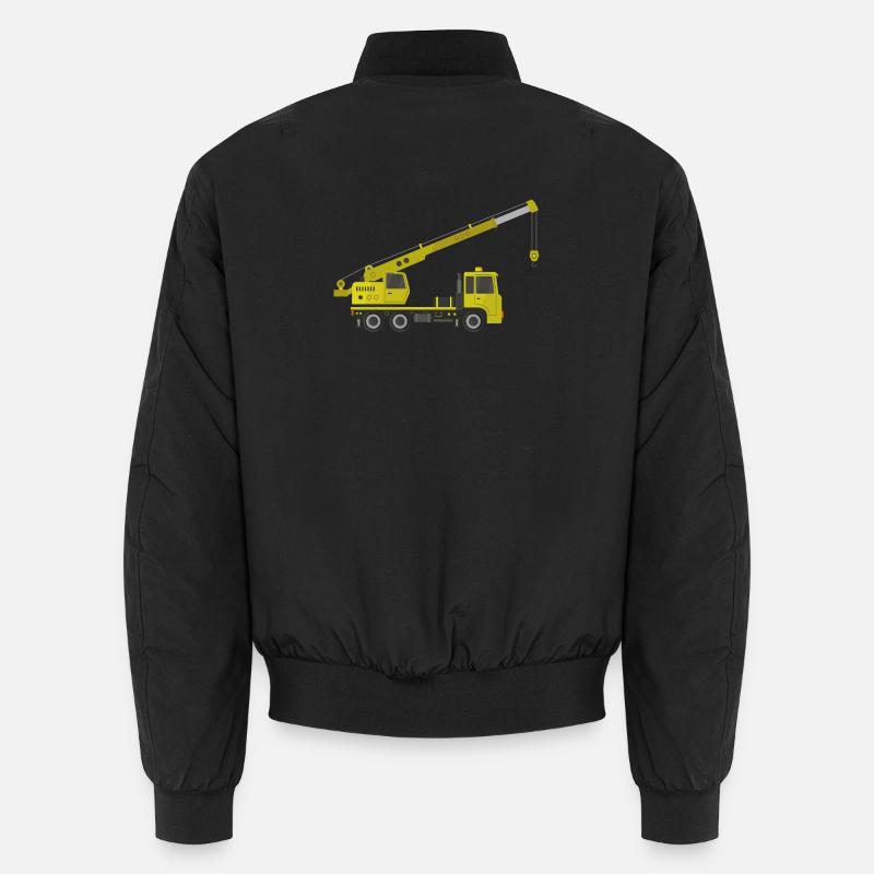 Kranwagen Unisex Bomberjacke
