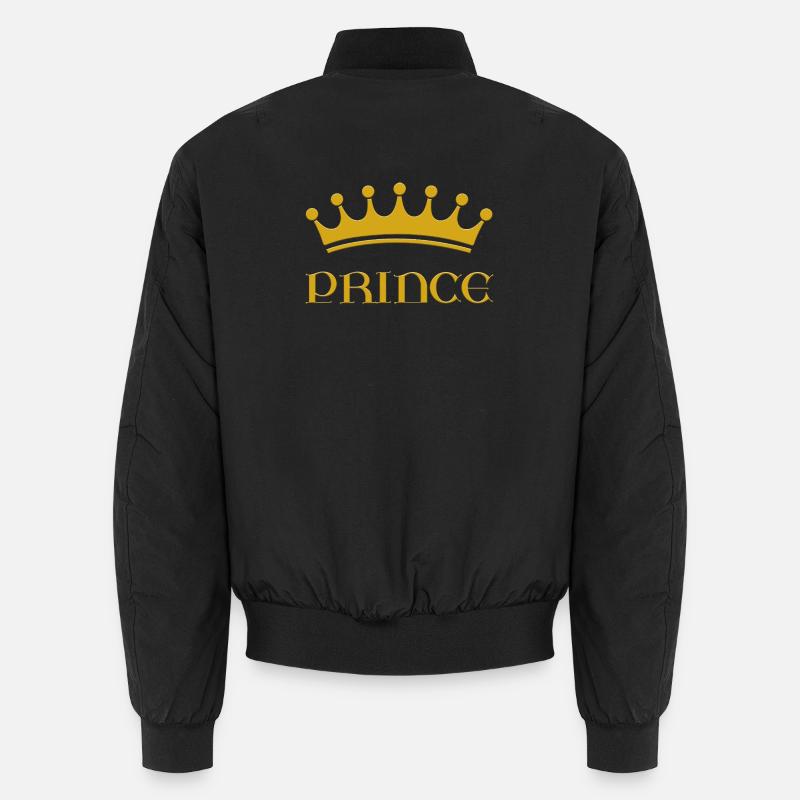 Prince - Unisex Bomberjacke - Schwarz