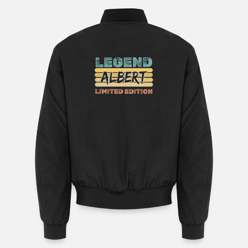 Saying Albert - Unisex Bomber Jacket - black