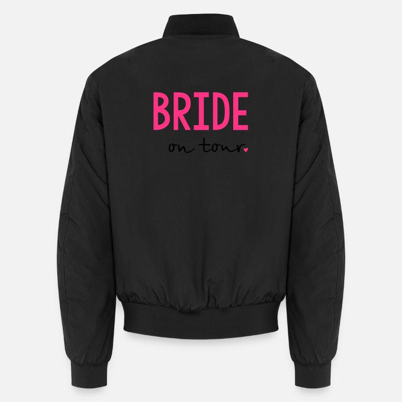 Sposa in giro per addio al nubilato - Giacca bomber unisex - nero