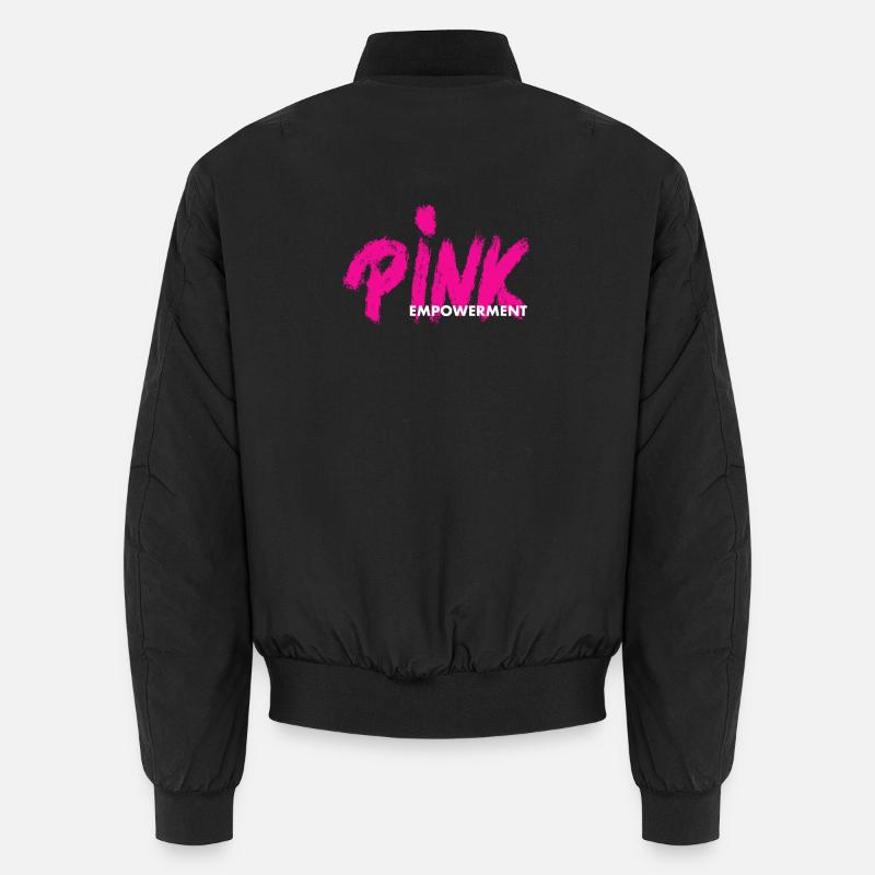 ROSE Empowerment / ruban rose Bomber unisexe