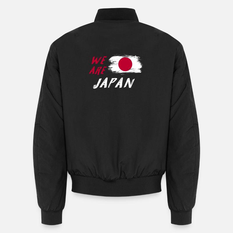 Nous sommes la conception des drapeaux du Japon Bomber unisexe