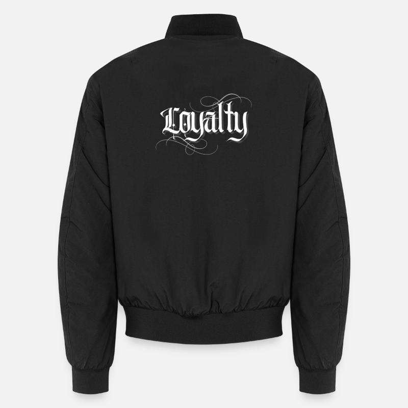 Loyalty - Unisex Bomber Jacket - black
