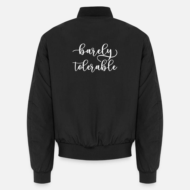 Pride And Prejudice - Barely Tolerable I Unisex Bomber Jacket
