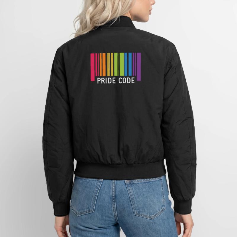 LGBT Pride Monat - Pride Code Unisex Bomberjacke