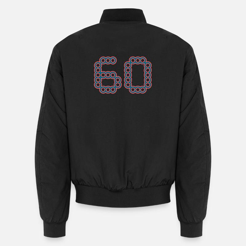 60. 60 ANS. 60e ANNIVERSAIRE. ANNIVERSAIRE 60 ANS. Bomber unisexe