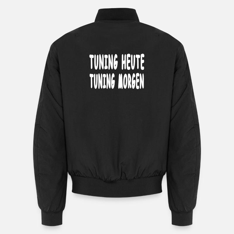 tuning - Unisex Bomber Jacket - black