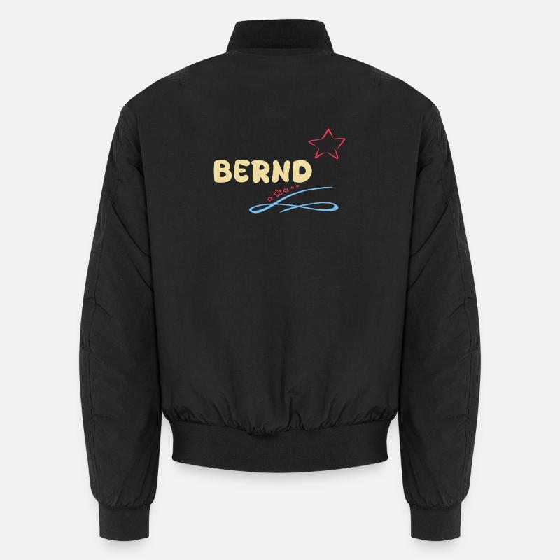 Geschenk Bernd Unisex Bomberjacke