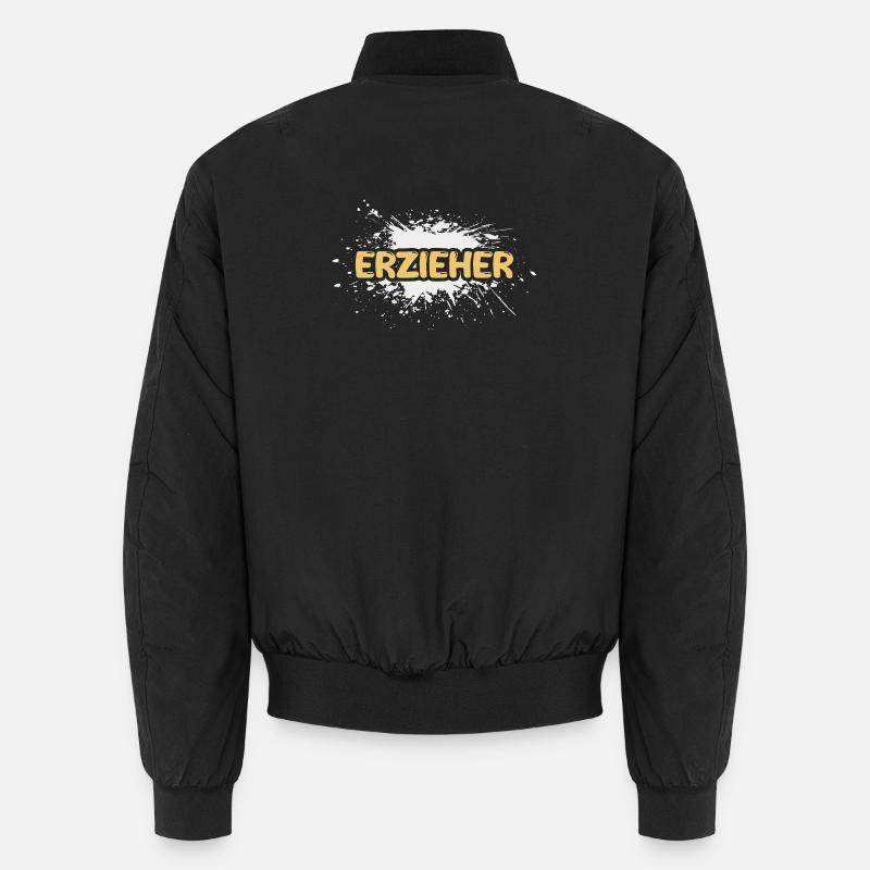 Job Educator - Unisex Bomber Jacket - black