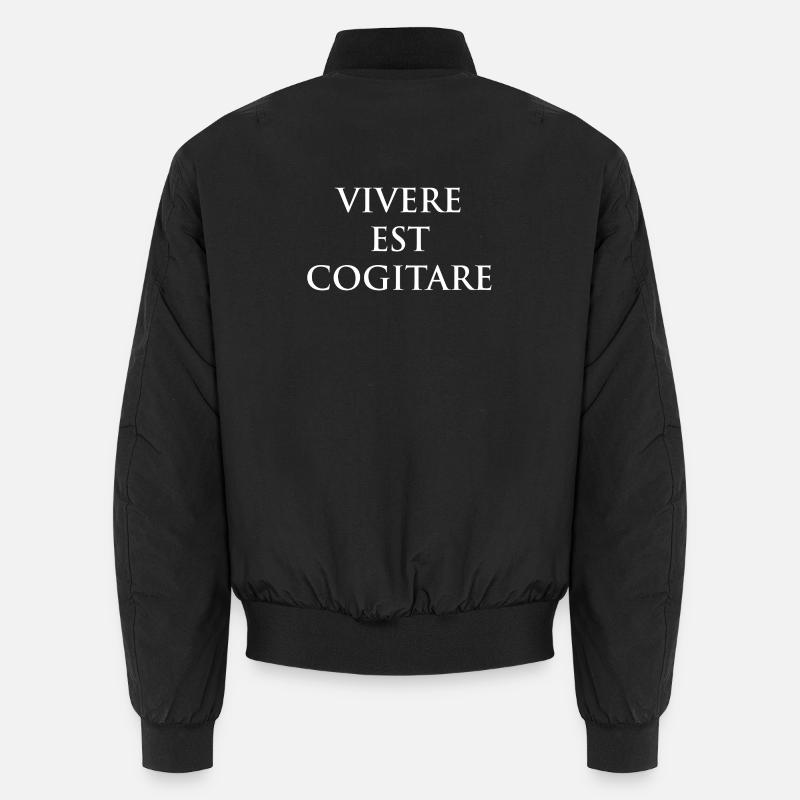 Vivere Est Cogitare Tee Unisex Bomberjacke