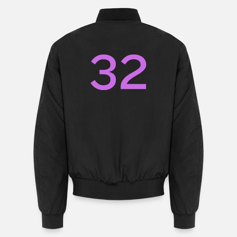 32 - Unisex Bomberjacke - Schwarz