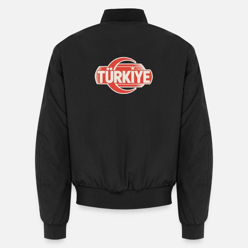Turkey - Unisex Bomberjacke - Schwarz