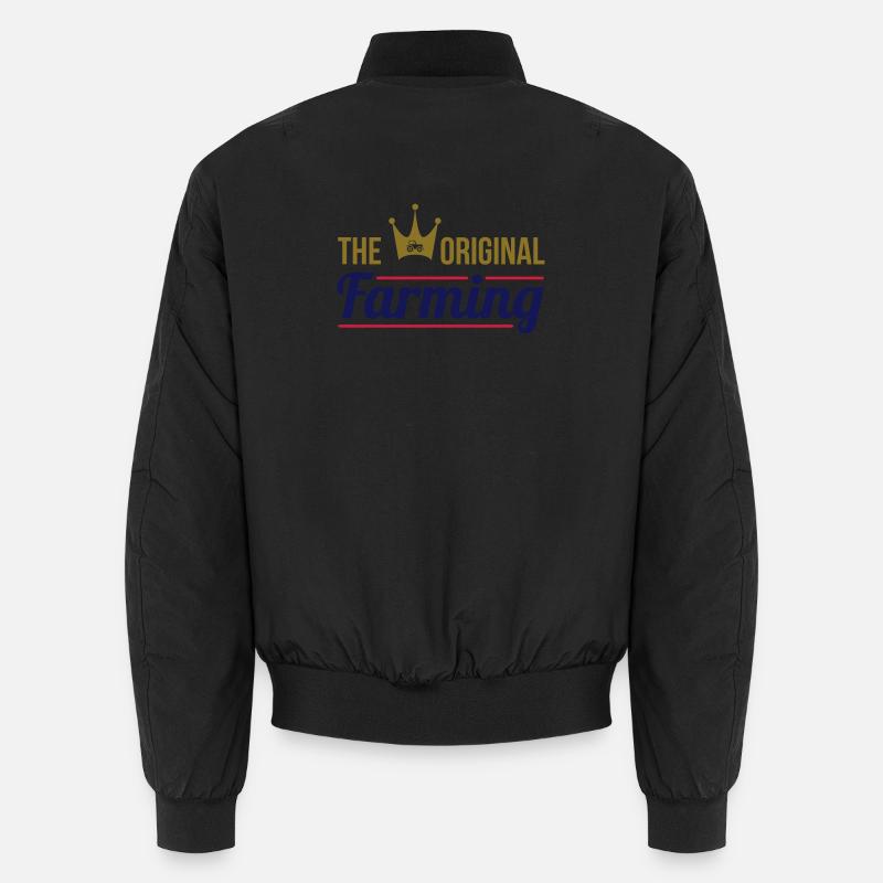 Farming - Unisex Bomberjacke - Schwarz