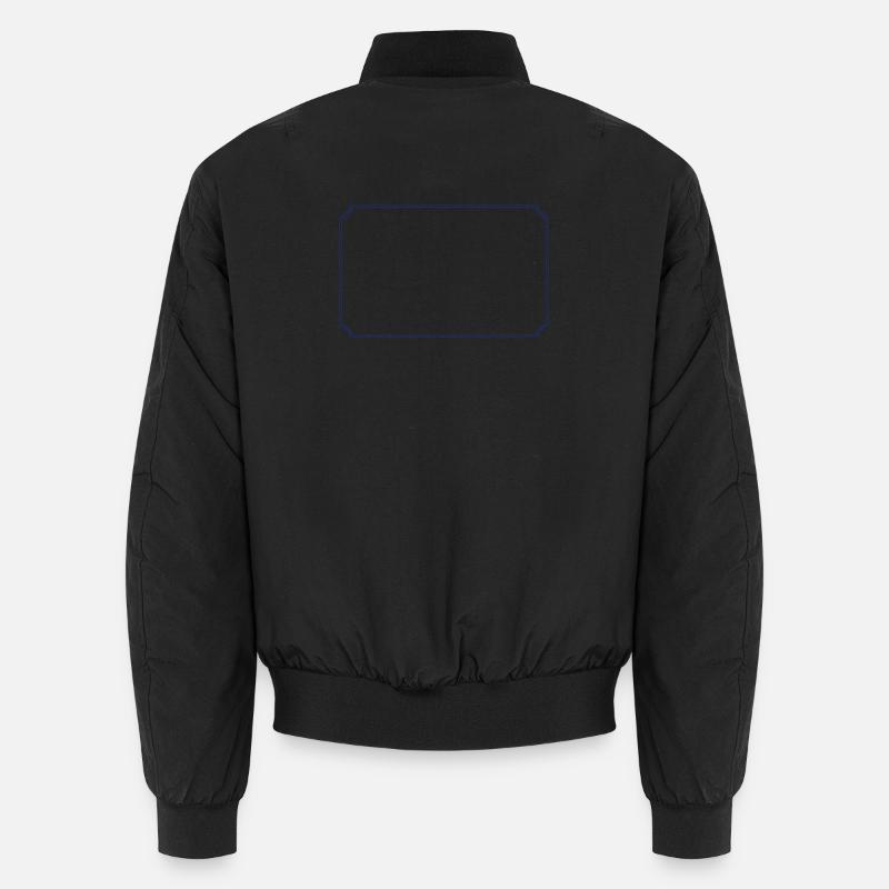 Rahmen | Border - Vektorgraphic = Farbe wechselbar Unisex Bomberjacke