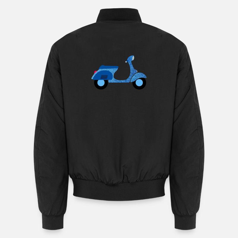 Roller Jeans Summer Italy Freedom Vacation Retro Unisex Bomber Jacket