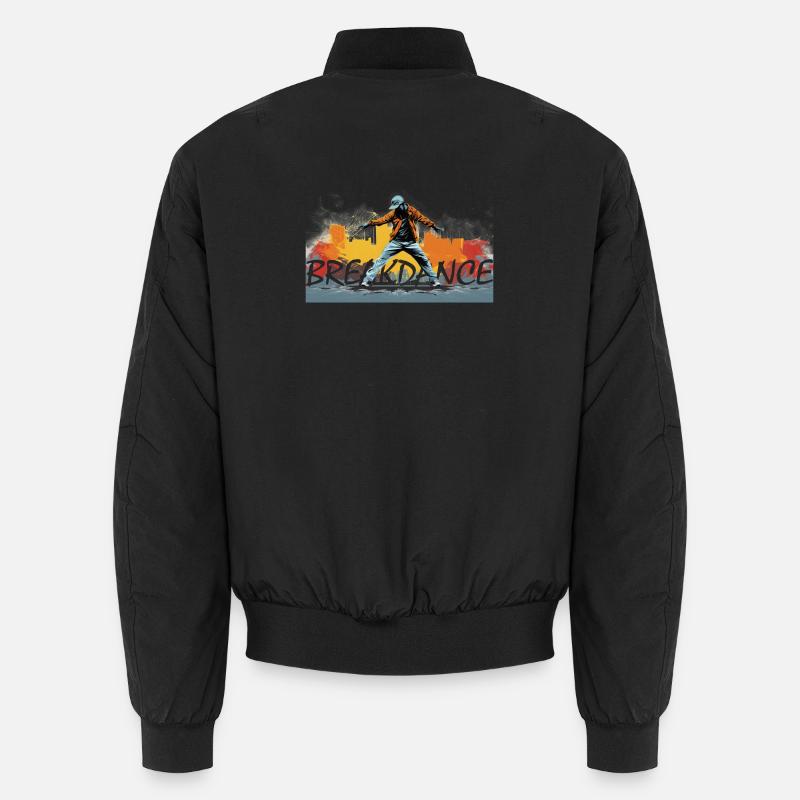 Breakdance Graffiti Urban Vibe Unisex Bomber Jacket