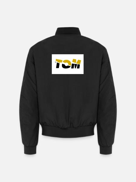 Tom - Unisex Bomber Jacket - black