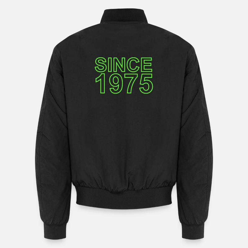 Since 1975 - Unisex Bomberjacke - Schwarz