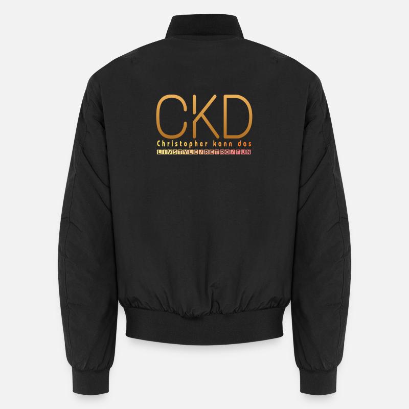 Christopher can do that - Unisex Bomber Jacket - black