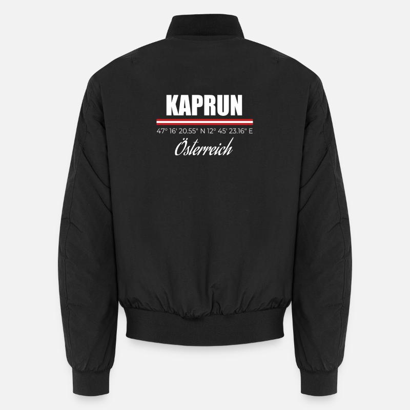 Kaprun - Unisex Bomberjacke - Schwarz