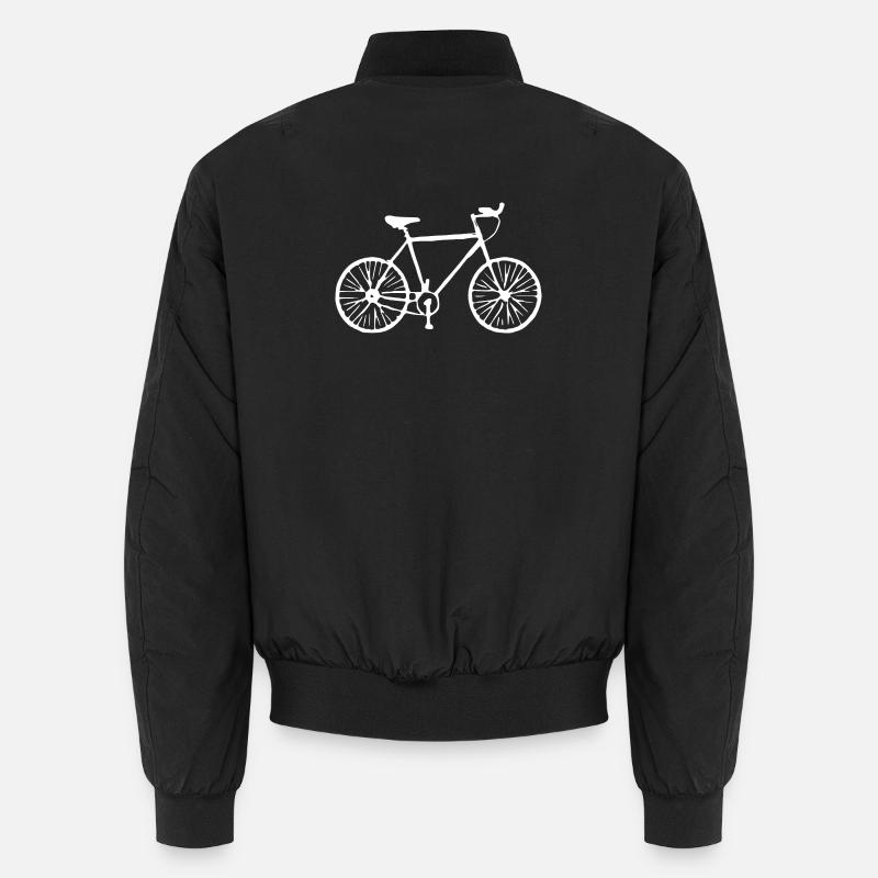 Vélo blanc cadeau cycliste Bomber unisexe
