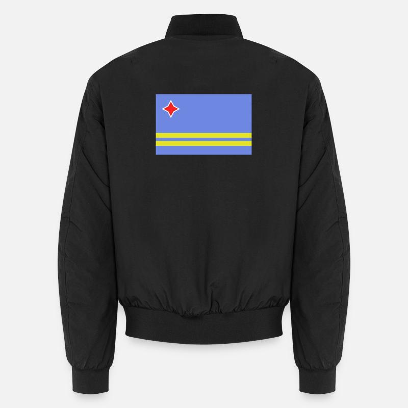 Aruba flag Unisex Bomber Jacket