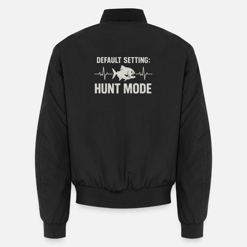 Mode Hunt Actif | Humour du pêcheur piranha Bomber unisexe