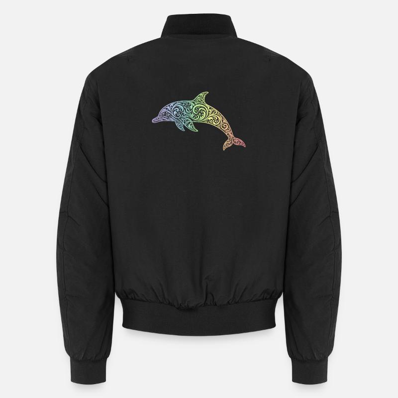 Dolphin Unisex Bomber Jacket