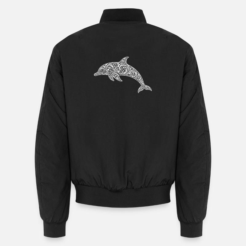 Delfin Unisex Bomberjacke